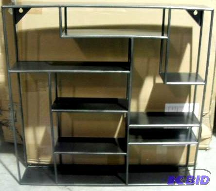 lot 135 image: Hillsdale Metal Wall Shelf - Model 5479-880 -...