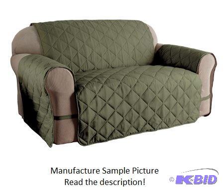 lot 142 image: ITS Furniture Protector - Sage - Loveseat -&n...