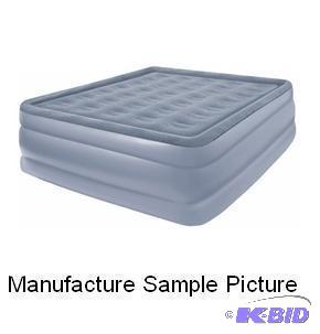 lot 144 image: Pure Element Blue Air Mattress - Queen Size -...