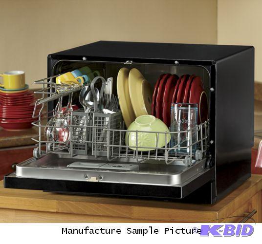 lot 26 image: Wards Portable Mini Dishwasher - Black - Mode...