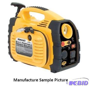 lot 82 image: Rally 8 in 1 Portable Power Source with Hand ...