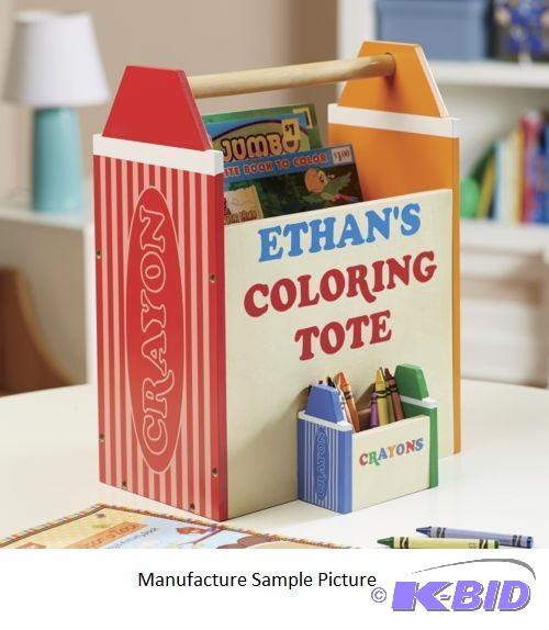 lot 95 image: Crayon Art Tote - The ideal &quottoolbox&quo...