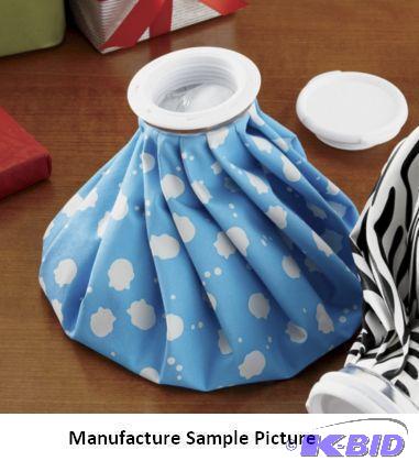lot 98 image: Ice Bag - Threaded cap - PVC lined - 7" ...