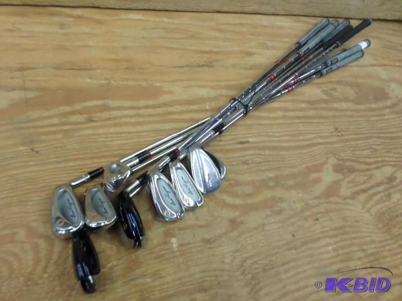 lot 101 image: Set Of (8) Ben Hogan Iron Golf Clubs...