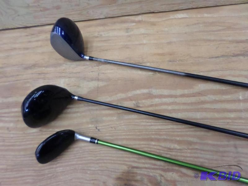 lot 102 image: Lot Of (3) Driver Golf Clubs...