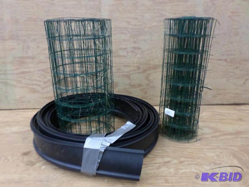 lot 121 image: (2) Rolls Of 24" Fencing & (1) Roll ...