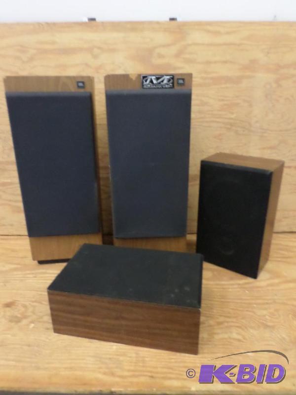 lot 134 image: (2) Sets Of Stereo Speakers...
