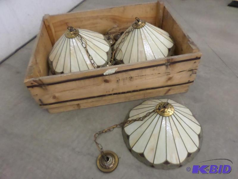 lot 35 image: Lot Of (6) 120Volt Light Fixtures, Matching...
