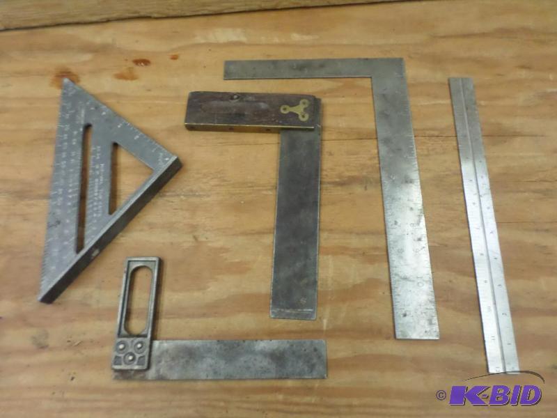 lot 49 image: Lot Of (5) Carpenters Tools...