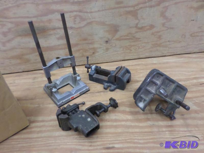 lot 84 image: Lot Of (4) Misc Vises...