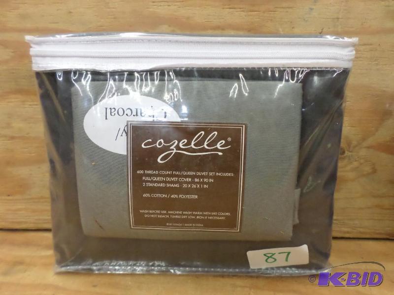 lot 87 image: New Cazelle CottonPolyester 600-Thread Full...