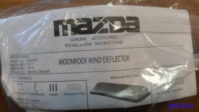 Moon roof Wind Deflector Will work for a Mazda 3 or a Mazda 6   Part # 000-8PZ03