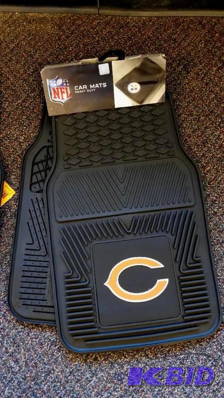 Nfl Heavy Duty Vinyl Car Mats New In Packaging Chicago Bears New