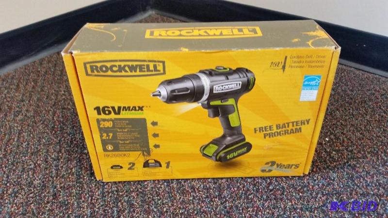 Rockwell 16 V Max Lithium Impact Driver