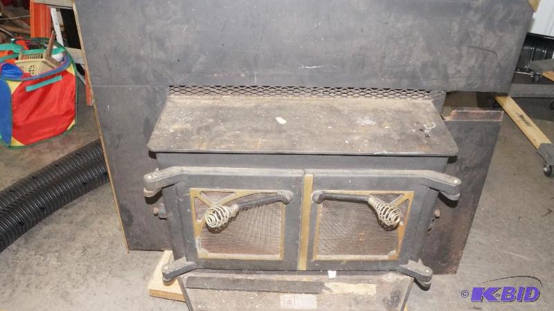 lot 30 image: Wood Burning Fireplace with Surround, Screen & Fan