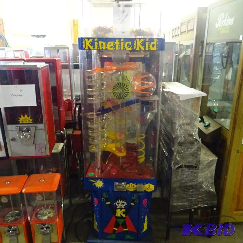 Kinetic kid vortex gumball machine. No keys...