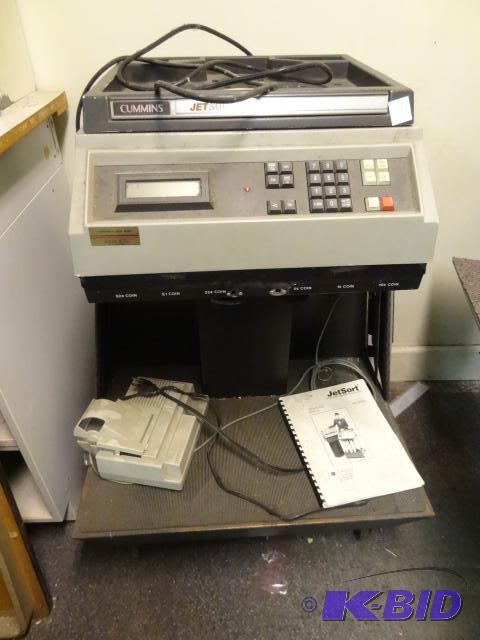 Cummins Jet sort coin counter. Comes with man...