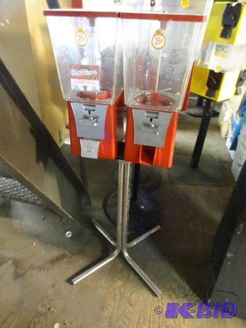 2 head bulk dispenser. No keys or lock...