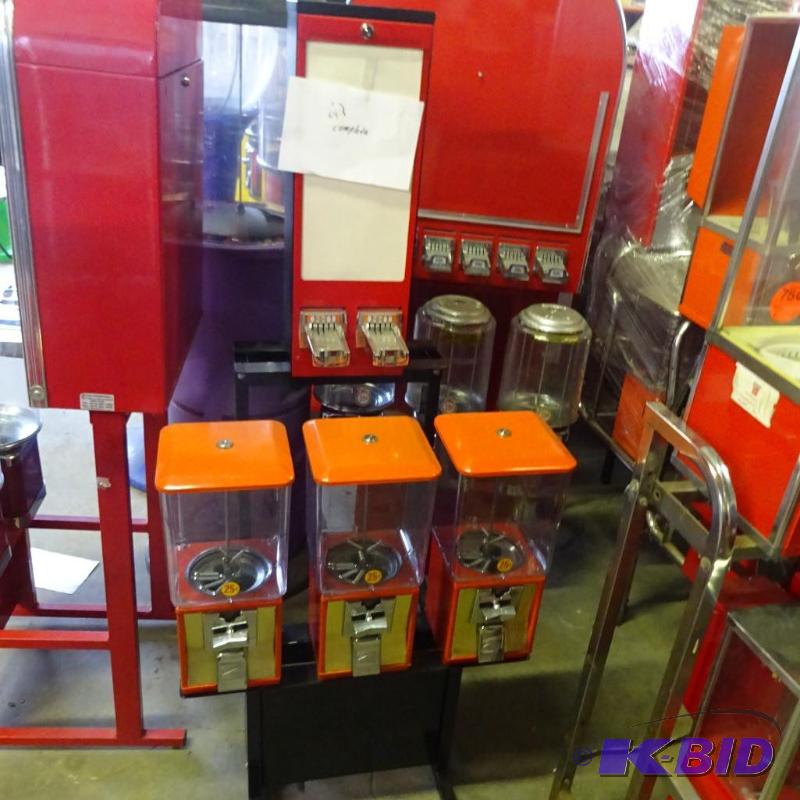 Bulk rack with 3 bulk and 2 sticker....
