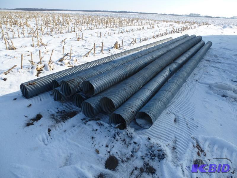 Galvanized Culverts 8 12&quot x 20 New co...