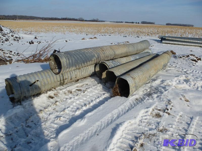 Galvanized culverts 15&quot Diameter- Used ...
