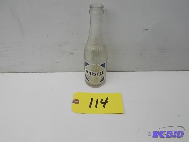 lot 114 image: Whistle 7 oz. Bottle...