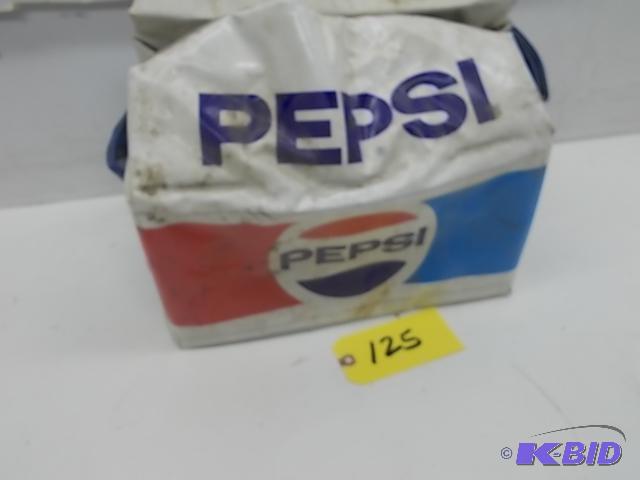 lot 125 image: Pepsi Cooler...