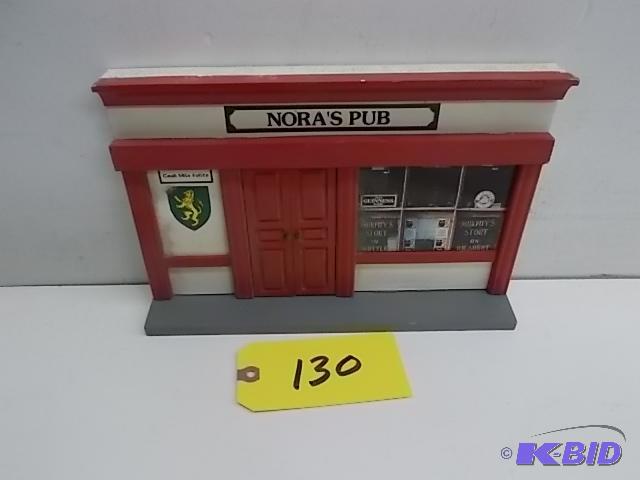 lot 130 image: Noras Pub Sign, 11 x 7.5...