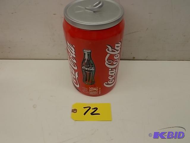 lot 72 image: Coca-Cola Can Cookie Jar...