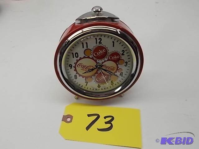 lot 73 image: Coca-Cola Alarm Clock...