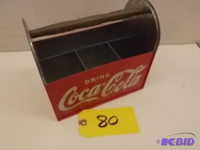 lot 80 image: Coca-Cola Condiment Carrier...