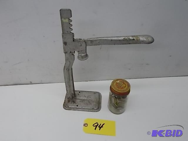 lot 94 image: Bottle Capper & Unused Caps...
