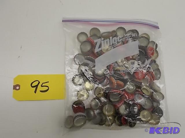 lot 95 image: Asstd Bottle Caps...