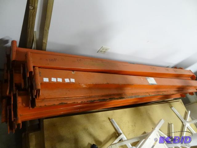 4 pallet rack beams. 108 x 4 12...