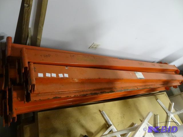 4 pallet rack beams. 108 x 4 12...