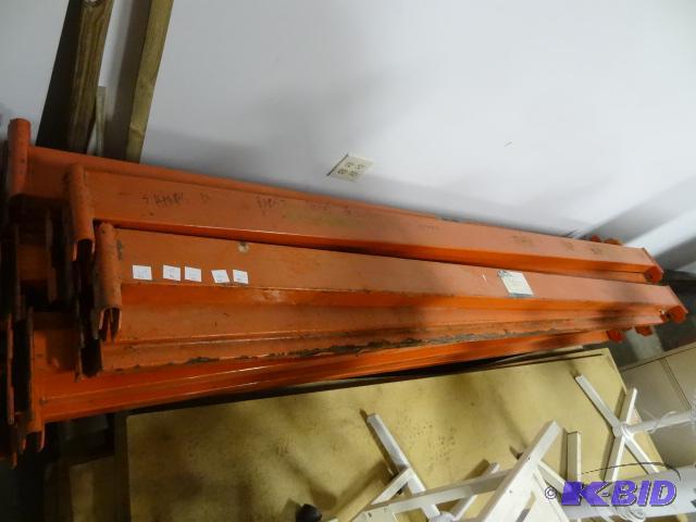 4 pallet rack beams. 108 x 4 12...