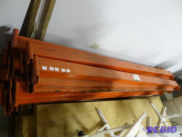 4 pallet rack beams. 108 x 4 12...