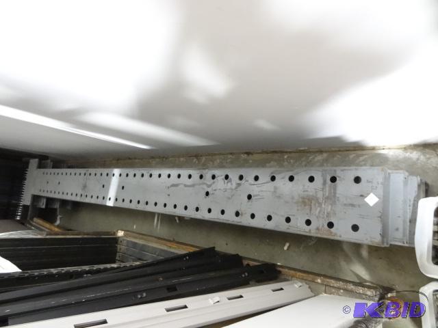 Material rack uprights. 4 posts. No beams. 10...