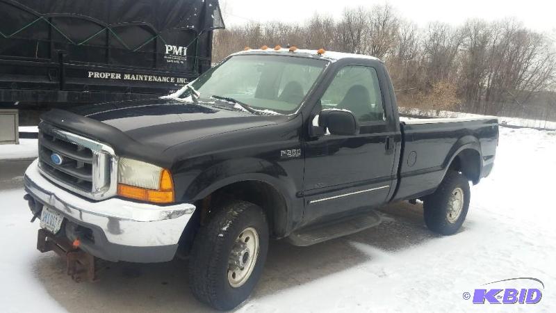 Ford F350  Diesel 73, WESTERN PLOW