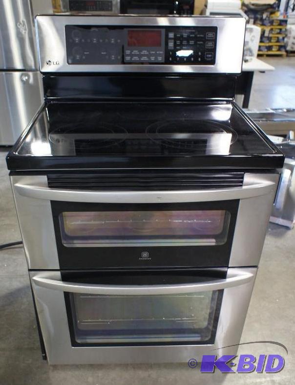 LG Stove - Model # (LDE3017ST) - MSRP $ - Sli...