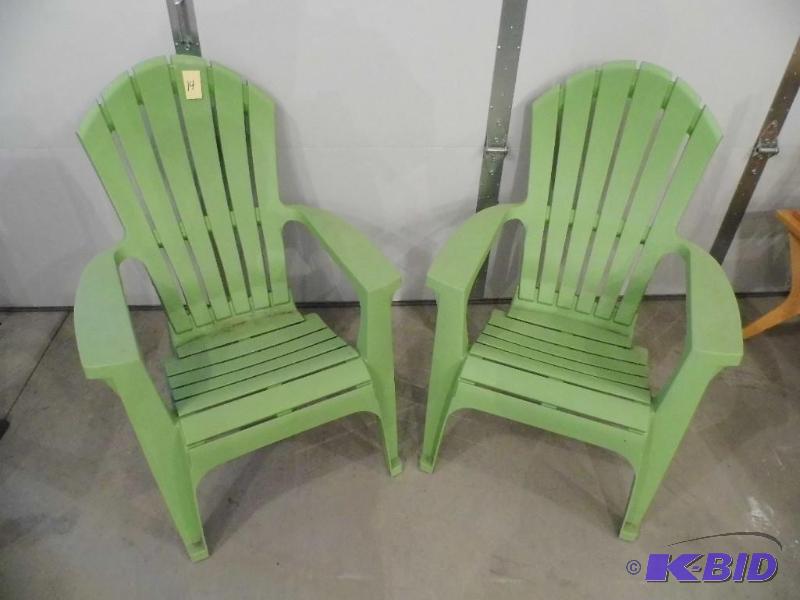 2 Adirondack Chairs