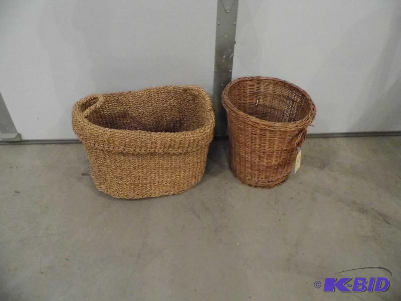 2 Wicker Baskets