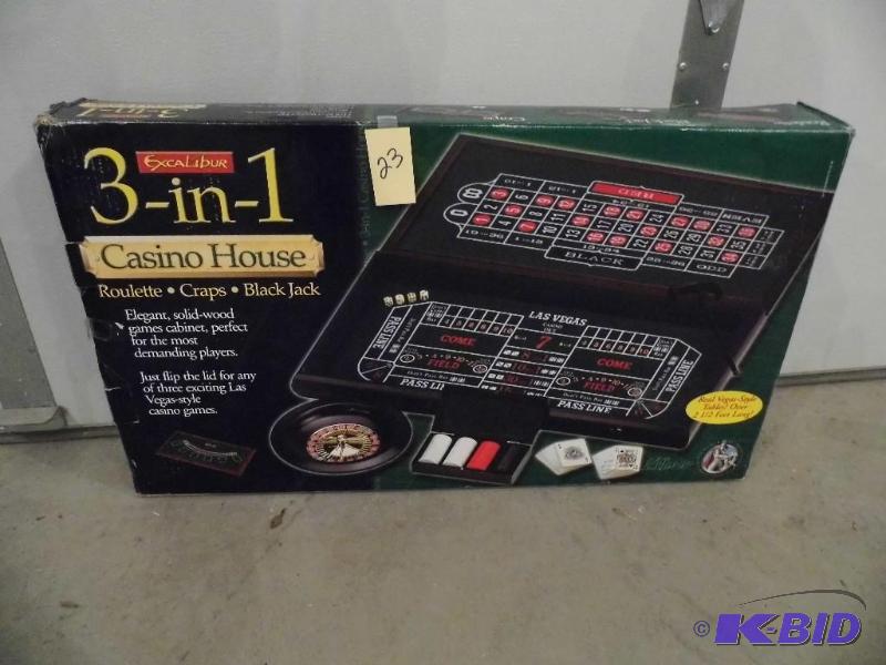 3 in 1 Casino House