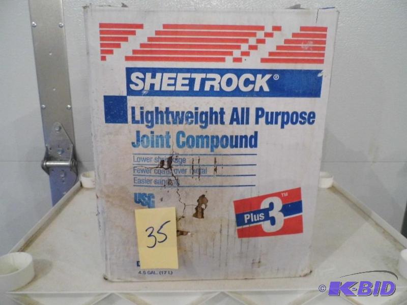 Sheetrock Joint Compound