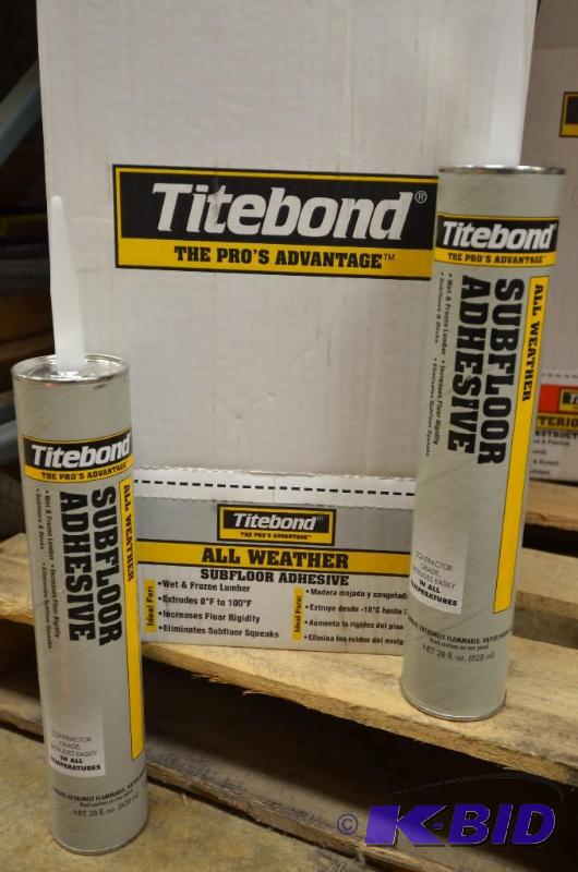 12--Titebond All Weather Subfloor Adheasive 2...