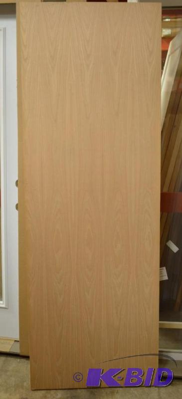 28&quot Unfinished Oak hollow core door slab...