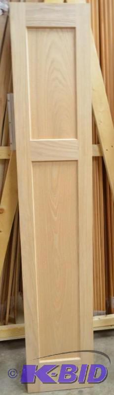 Unfinished Oak 2-panel bifold slab 15&quot x...