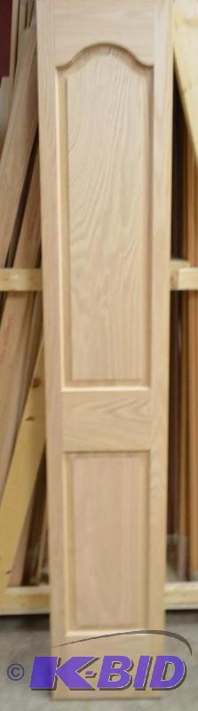 Unfinished Oak bifold slab door 14&quot x 80...