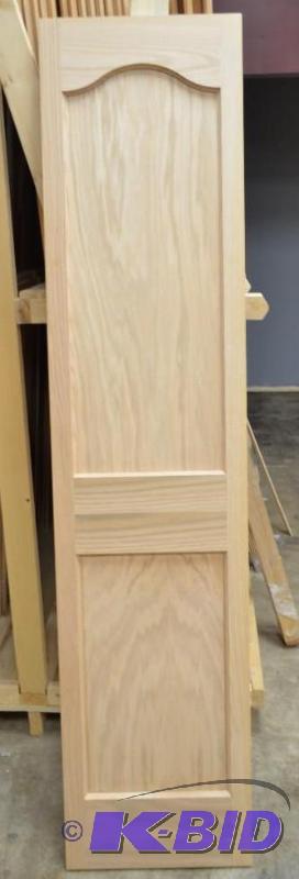 Unfinished Oak Bifold slab door 18&quot x 78...