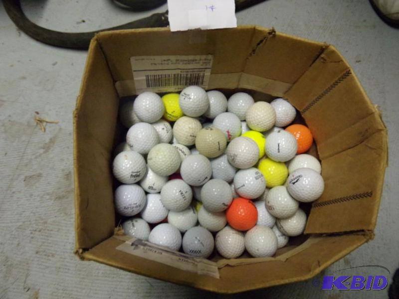 Box of Golf Balls